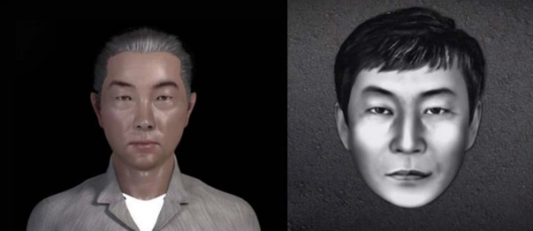 '화성 연쇄살인사건'의 범인 몽타주