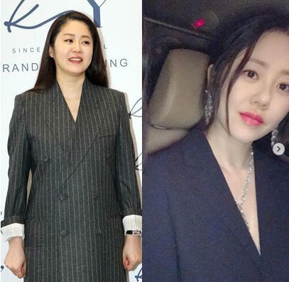 다이어트 前後 (고현정 SNS) 다이어트 前後 (고현정 SNS)
