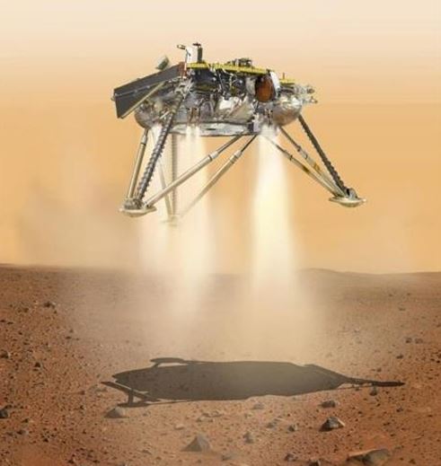 사진=화성 탐사선 인사이트호 (NASA 제공) 사진=NASA 제공
