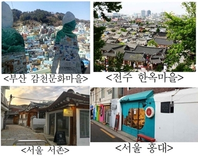 젠트리피케이션 현상이 나타나고 있는 유명 지역들