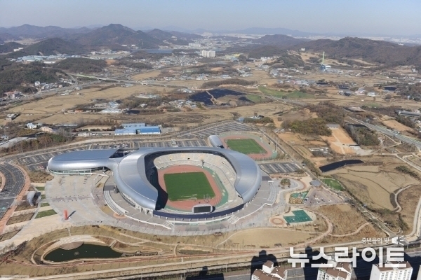 드론실증대상지로 선정된 향남읍 일대