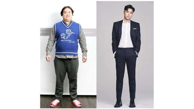 유재환 다이어트 전 후