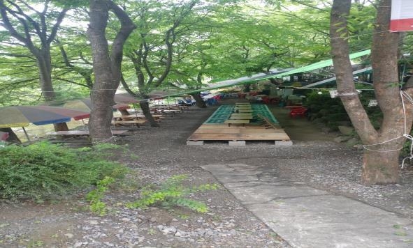 철거 전 고기리 계곡 모습