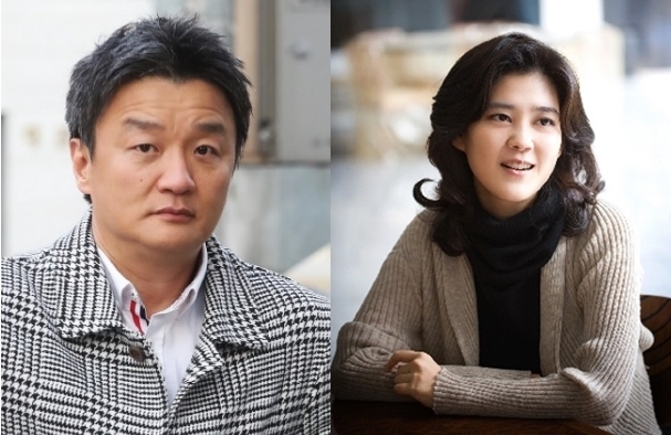 왼쪽 - 임우재 전 삼성전기 고문, 오른쪽 - 이부진 호텔신라 사장