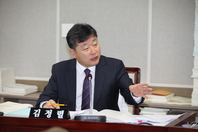 수원시의회 김정렬 의원(더불어민주당, 평동·호매실동)