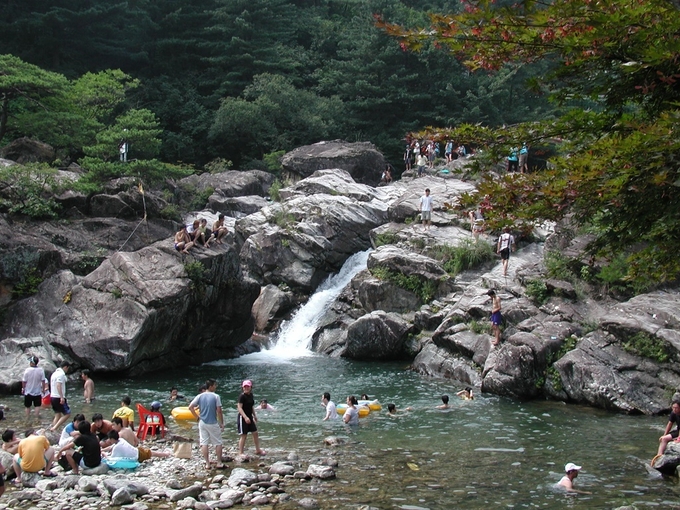 용추계곡