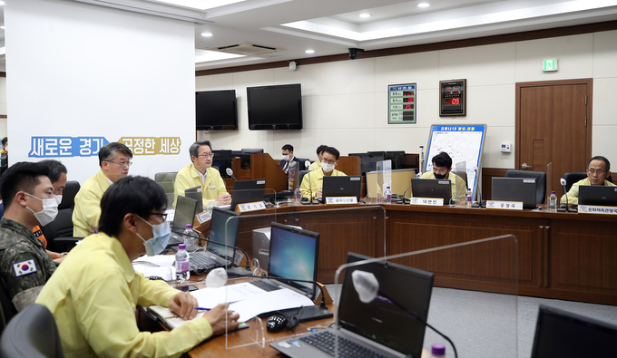 김희겸 경기도 행정1부지사 주재 긴급 회의 열어
