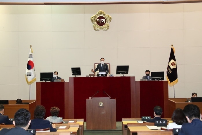성남시의회 임시회 개최 ⓒ뉴스라이트