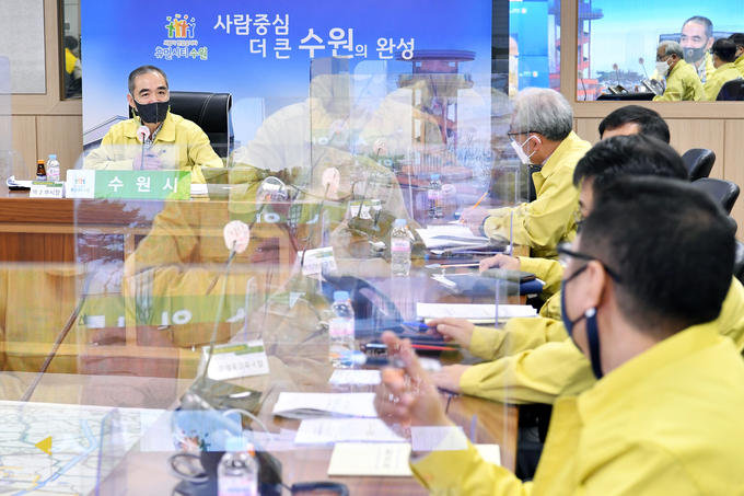 조무영 제2부시장 주재로 ‘코로나19 대응 겨울철 방역대책 보고회’가 진행됐다. ⓒ뉴스라이트
