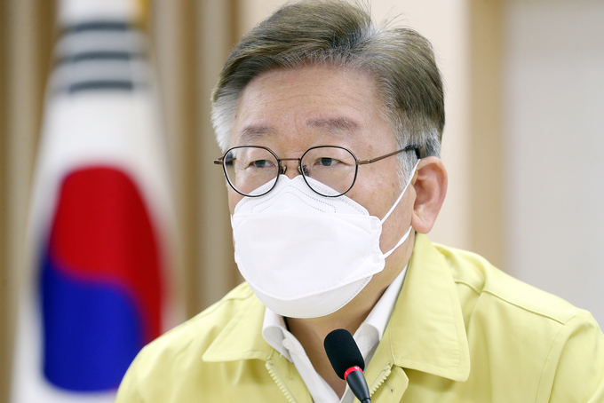 이재명 경기도지사 ⓒ뉴스라이트