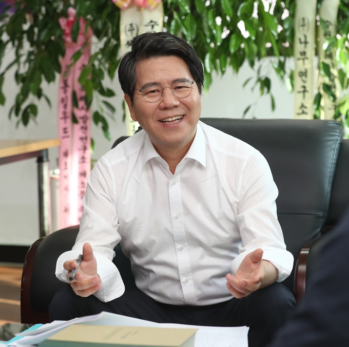 수원특례시장 출마 예정자 김상회 전 청와대 행정관