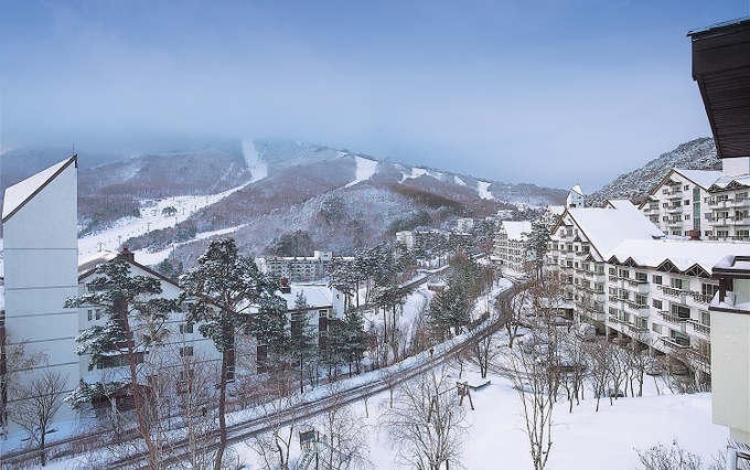 무주리조트의 콘도형 숙박시설 '가족호텔'