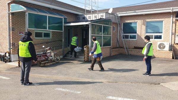 평택시 청북읍, 코로나19 확산방지 방역활동 실시
