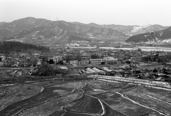 1970년대 경안전통시장 전경