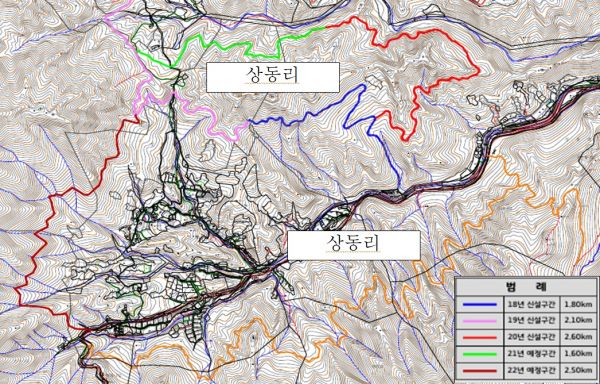 김경호 도의원, 상동리 순환임도 개설 관광자원화 시도 ⓒ뉴스라이트