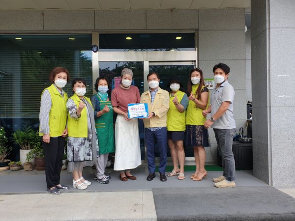 오산시 세마동지역사회보장협의체 ‘착한날개 오산 세마 8호점’ 지정