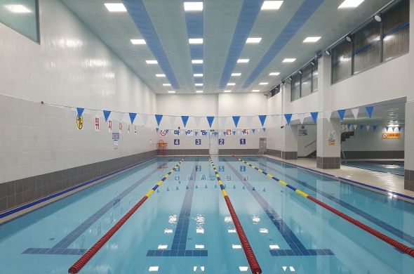 김포도시관리공사 통진문화회관 수영장 개선공사 후 재개관