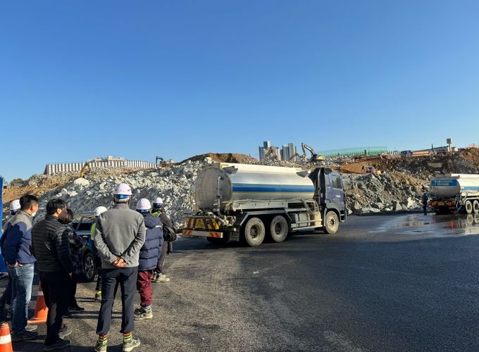 공사장 점검 현장