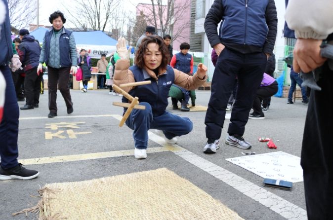 수원시 권선구 세류3동 민속놀이 추진위원회, 2024년 정월대보름 척사대회 개최