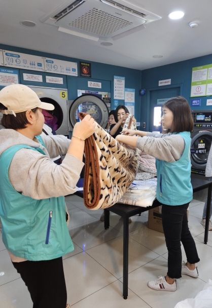 'THE_새빛’봉사단, 팔달구 화서2동에 이불 빨래 봉사 추진