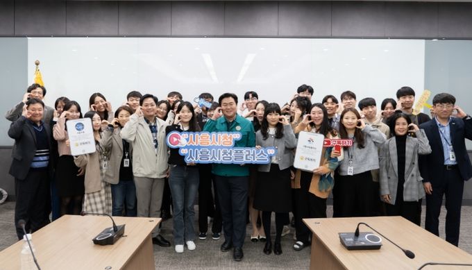 임병택 시흥시장, 유튜브 콘텐츠 제작 참여 직원들과 간담회로 소통 강화