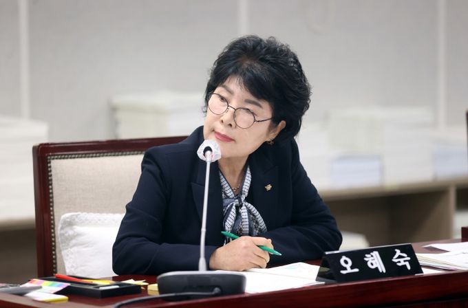 수원특례시의회 문화체육위원회 오혜숙 의원(국민의힘, 비례)