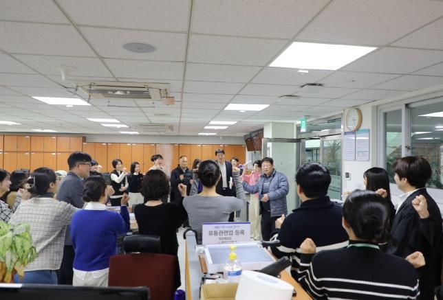 이상균 수원시 팔달구청장, 새해맞이 부서 순회 방문 통해 수원시 신년화두 '관민찰기' 강조