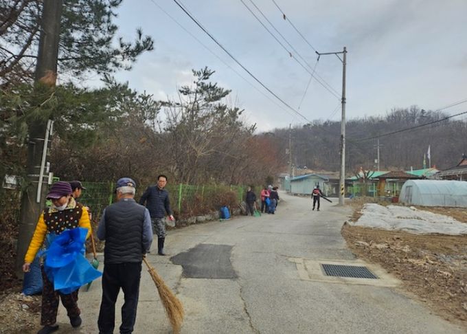 여주시 대신면, ‘관광원년의 해 맞이’ 마을별 환경정화 활동 펼쳐