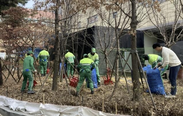 수원시 장안구 영화동, 봄맞이 폐기물 일제정비 실시