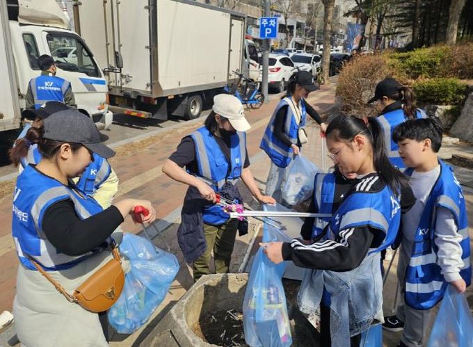 수원시 팔달구 인계동, KV한‧베문화교류협력단과 함께 봉사활동 실시