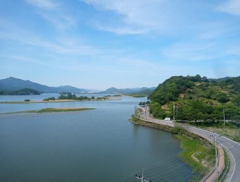 팔당호 전경