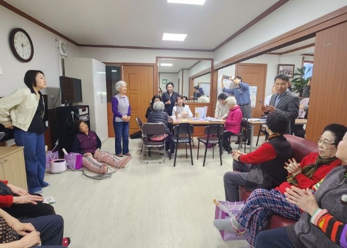 여주시 중앙동지역사회보장협의체, 2025년 제1회 찾아가는 경로당 ‘중앙동 건강마을’ 진행