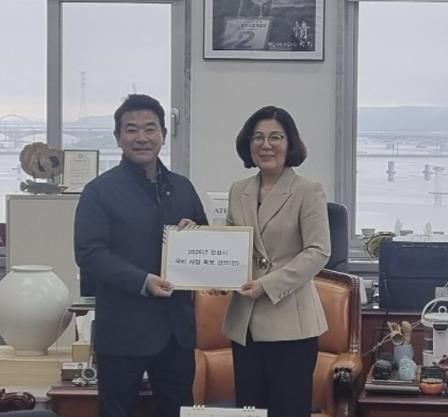안성시, 박정 국회 예결위원장 방문...예산 확보 총력