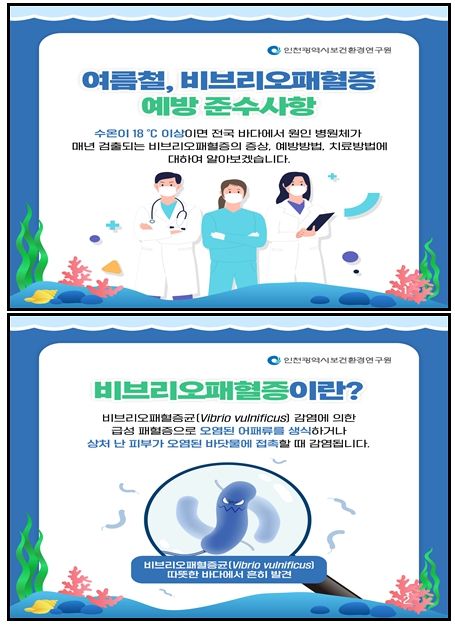 비브리오패혈증 예방준수사항 카드 뉴스