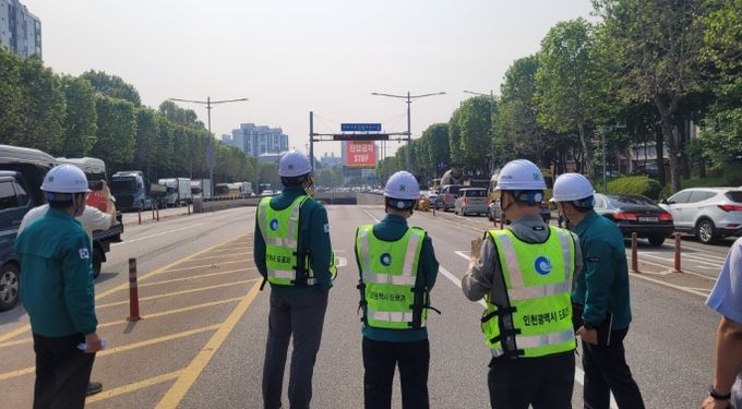 인천시, 2025년 여름철 풍수해 대비 도로시설물 현장점검 실시