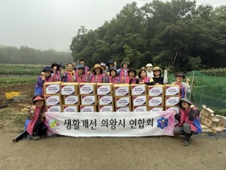 의왕시 생활개선회, 정성껏 수확한 감자로 이웃사랑 실천