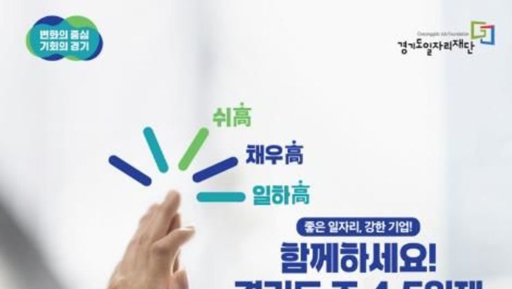 '좋은 일자리, 강한 기업' 경기도 주 4.5일제 시범사업 참여기업 모집
