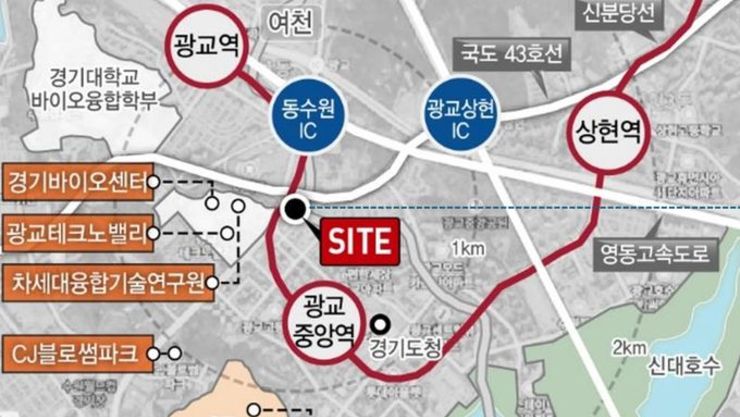광교신도시 '공공지식산업센터' 조성 본격화
