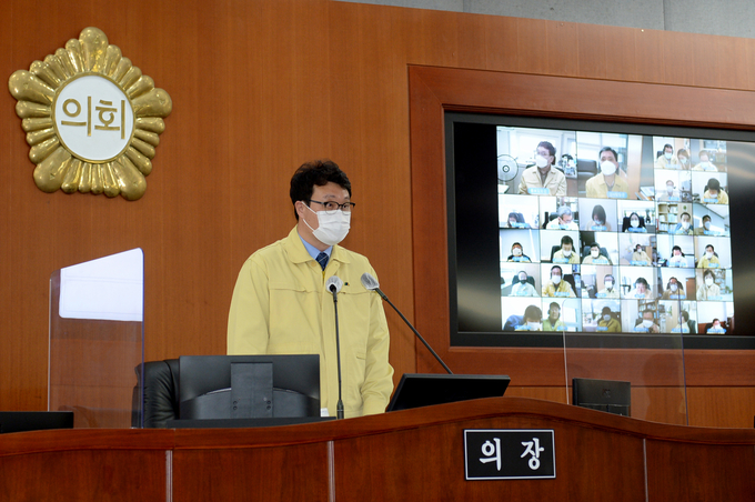 오산시의회 장인수 의장 ⓒ뉴스라이트