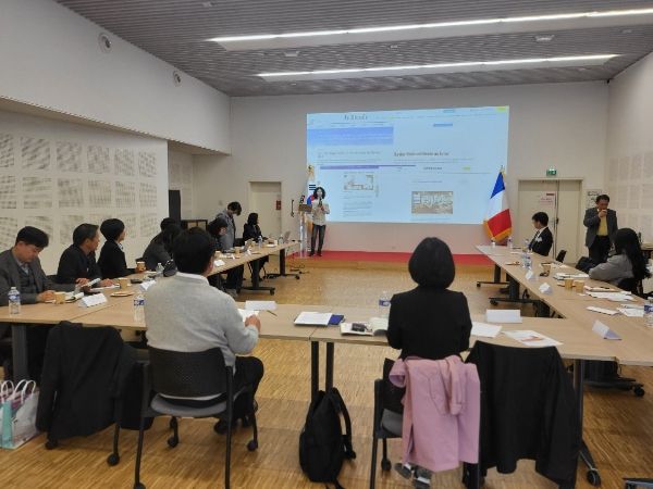 도성훈 인천광역시교육감, 한불교육문화교류협회(파리 국제 대학촌 한국관) 방문