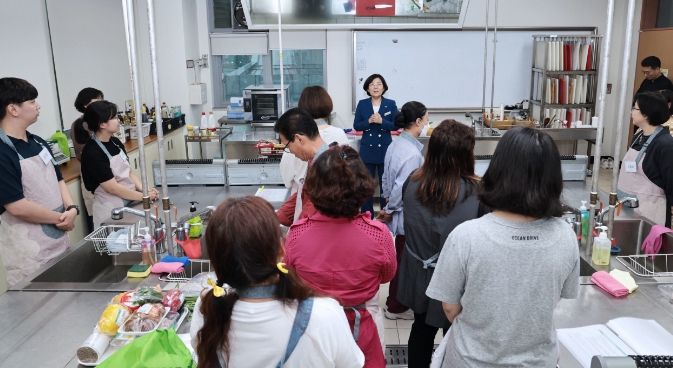 안성시여성단체협의회, 1인가구 요리교실 개강식 가져