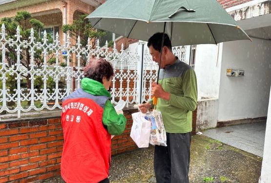 관고동지역사회보장협의체 마을복지사업 “안부 톡!톡! 계란이~ 왔어요 ” 사업 마무리
