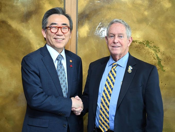 Joe Wilson 미 하원의원 접견