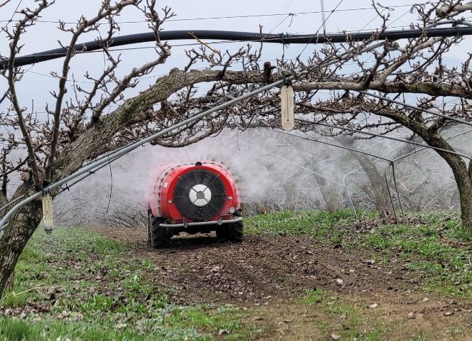 안성시, 과수화상병 개화기 예방약제 살포 철저