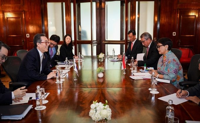 G20외교장관회의 계기 한-인니 외교장관회담