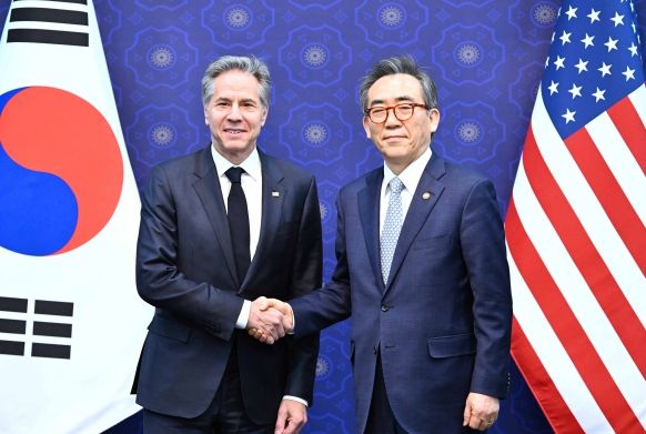 한미 외교장관 오찬 회담