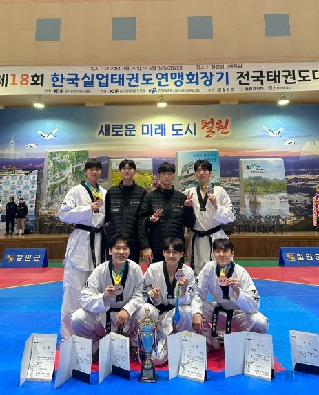 국내대회 입상선수들 사진