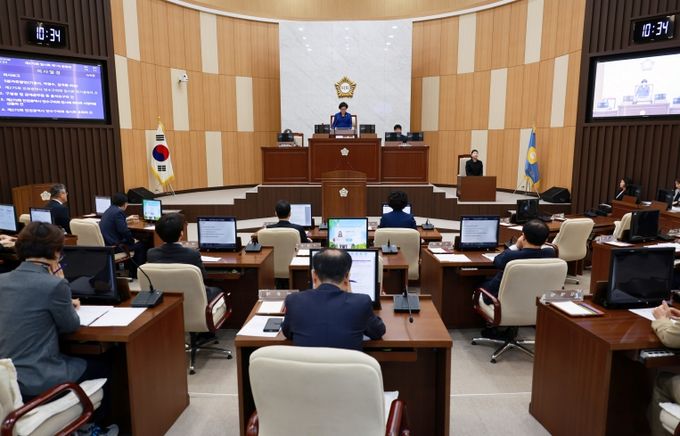 연수구의회, 제275회 임시회 폐회-제1차 본회의