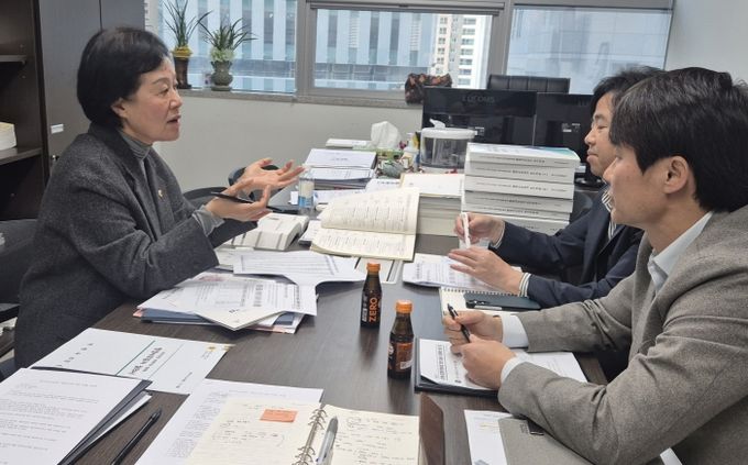 박명숙 경기도의원, 학교공간 재구조화 사업 관련 간담회 개최