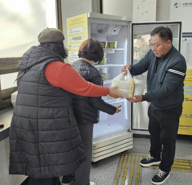 수원시 팔달구 매산동 주민자치회, 나눔실천 공유냉장고 1차 사업 시행
